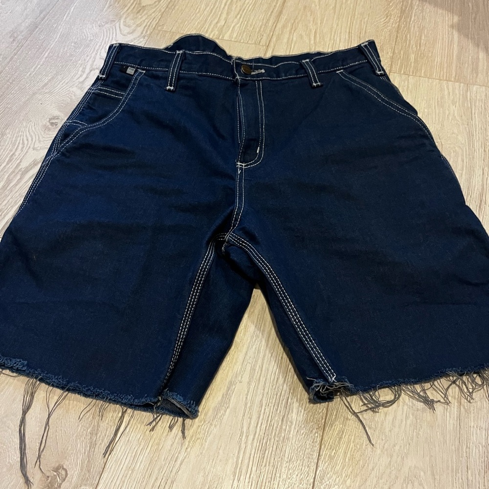 Reworked Carhartt Denim Shorts